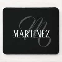 Nom Personnalisé Black Elegant | Nom