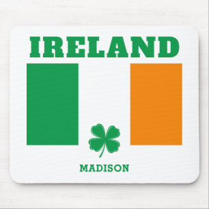 Tapis De Souris Nom personnalisé Irlande