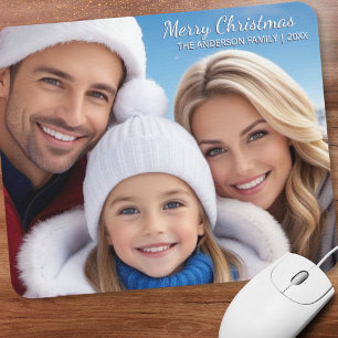 Tapis De Souris Nom(s) de la photo Année Joyeux Noël personnalisé