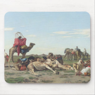 Tapis De Souris Nomades dans le désert, 1861