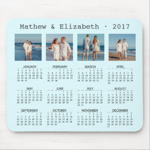 Tapis De Souris Noms et photos de couple   Calendrier photo 2017