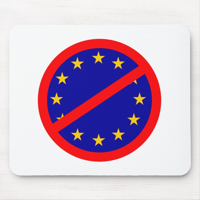 Tapis De Souris Non à l'UE (Devant)