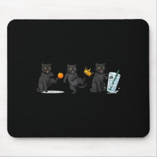 Tapis De Souris Non pas de rois pas de chat de glace mème politiqu