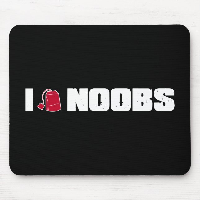 Tapis De Souris Noobs I (de sac à thé) (Devant)