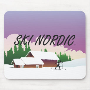 Tapis De Souris Nordic SUPÉRIEUR de ski