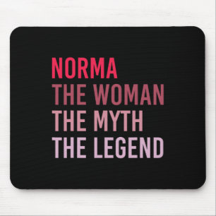 Tapis De Souris Norma La Femme Mythe Légende Nom personnalisé Birt