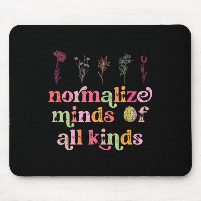 Tapis De Souris Normaliser Les Esprits De Toutes Sortes Sensibilis (Devant)
