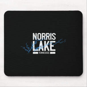 Tapis De Souris Norris Lake Tennessee Vacances Aventure en bateau 