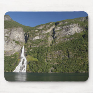 Tapis De Souris Norvège, Geirangerfjord (UNESCO), Geiranger.