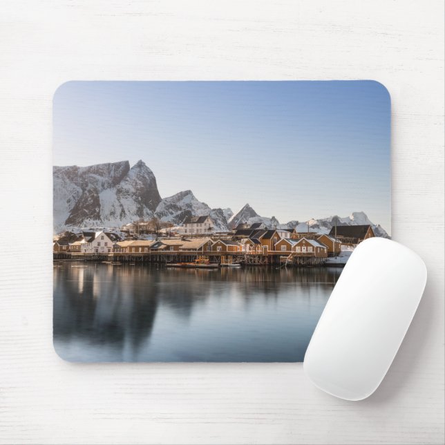 Tapis De Souris Norvège Lofoten (Avec souris)