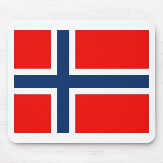 Tapis De Souris Norvège Mousepad (Devant)