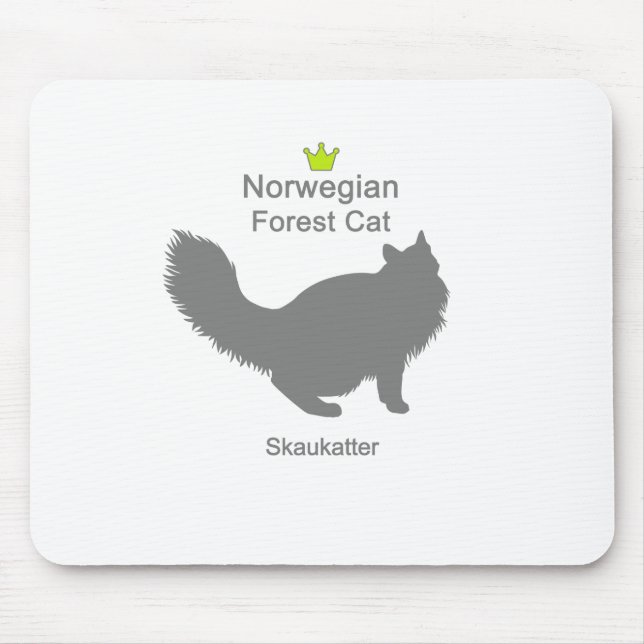 Tapis De Souris Norwegian Forest Cat g5 (Devant)
