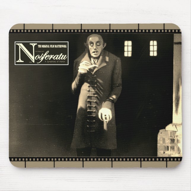 Tapis De Souris Nosferatu Horror Film Mousepad (Devant)