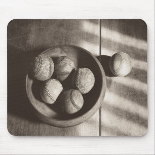 Tapis De Souris Nostalgie du baseball - Baseballs