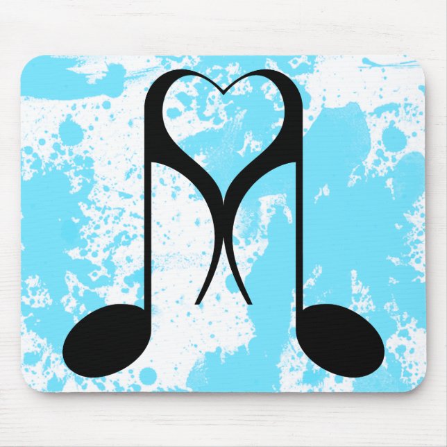 Tapis De Souris notes d'amour : 8e note : (Devant)