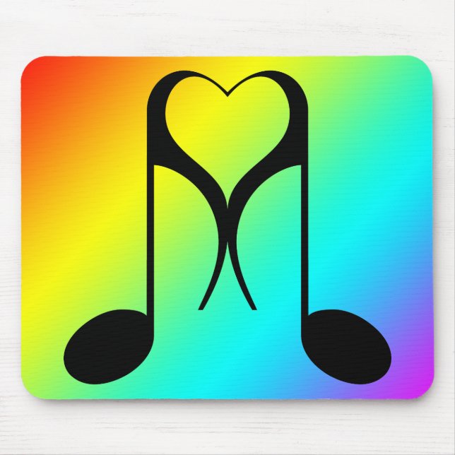 Tapis De Souris notes d'amour : 8e note : (Devant)