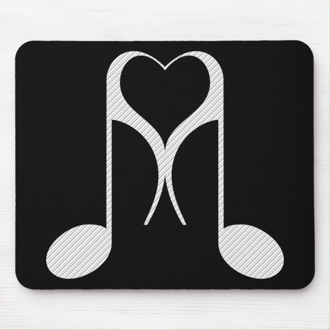 Tapis De Souris notes d'amour : 8e note : (Devant)