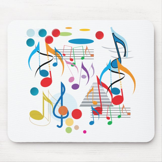 Tapis De Souris Notes musicales (Devant)
