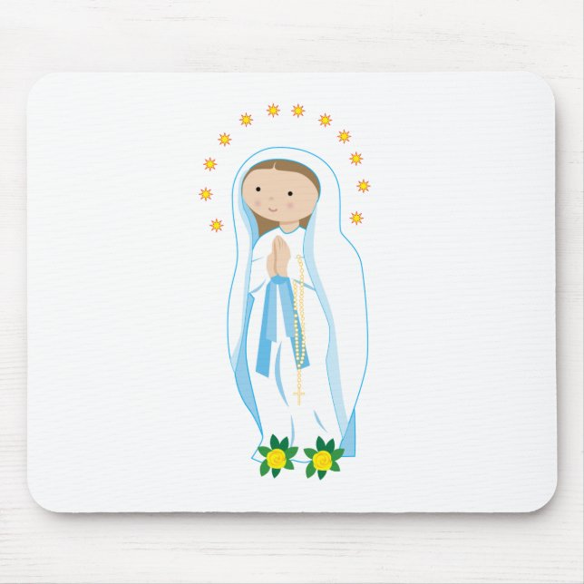 Tapis De Souris Notre Dame de Lourdes (Devant)