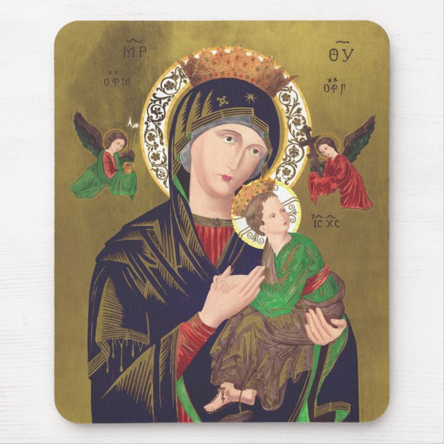 Tapis De Souris Notre-Dame du Perpétuel Secours (Devant)