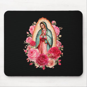 Tapis De Souris Notre Dame Virgen De Guadalupe Sainte Vierge Marie