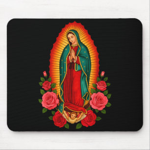 Tapis De Souris Notre Dame Virgen De Guadalupe Sainte Vierge Marie