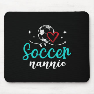 Tapis De Souris Nounou de football Nounou de football drôle