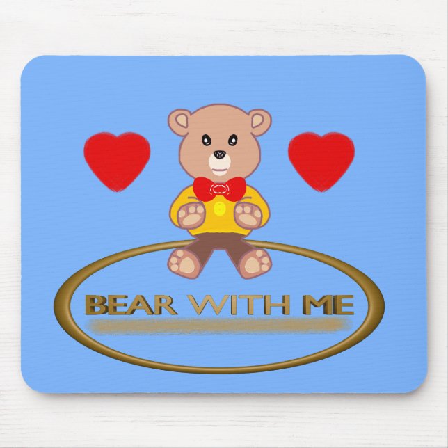 Tapis De Souris Nounours Teddy  (Devant)
