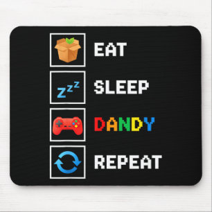 Tapis De Souris Nourriture & Boisson Manger Dormir Dandy Répét