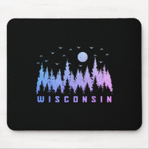 Tapis De Souris Nous aimons Wisconsin - Le t-shirt uni-adultes de