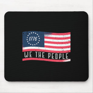 Tapis De Souris Nous, le Jour de l'Indépendance du Peuple 4 juille