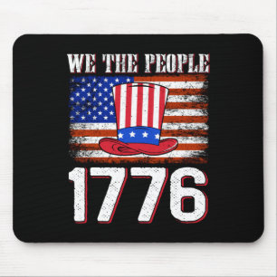 Tapis De Souris Nous Le Peuple 1776 Fête de l'Indépendance Us Patr