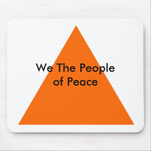 Tapis De Souris Nous le peuple de la paix Le MUSÉE Zazzle Cadeaux