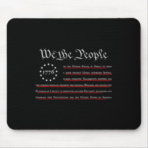 Tapis De Souris Nous le peuple préambule de notre constitution du