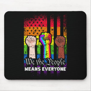 Tapis De Souris Nous, le peuple signifie tout le monde Constitutio