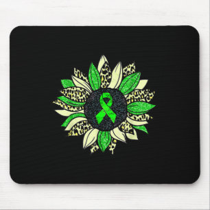 Tapis De Souris Nous portons Green Sunflower Sensibilisation aux m