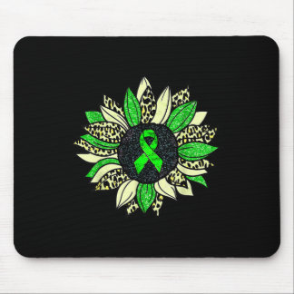 Tapis De Souris Nous portons Green Sunflower Sensibilisation aux m