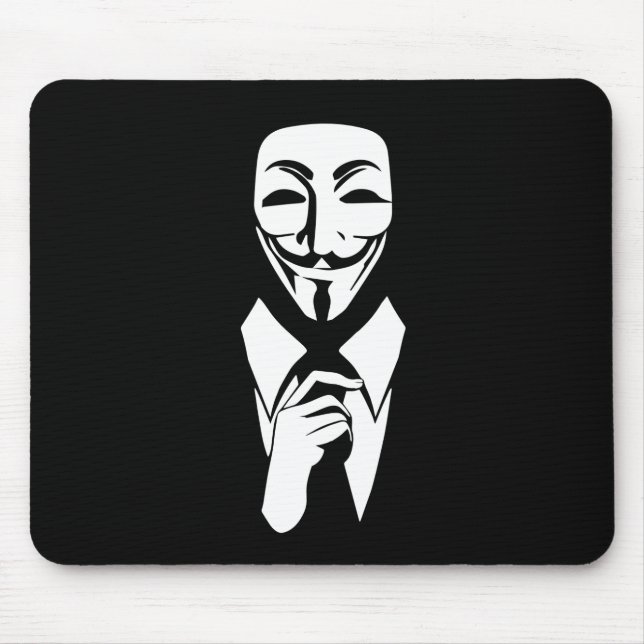 Tapis De Souris Nous sommes anonymes (Devant)