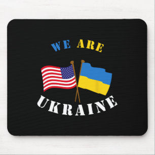Tapis De Souris Nous sommes en Ukraine Chemise Soutien Ukraine Rig