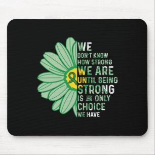 Tapis De Souris Nous Sommes Forts - Bile Duct Cancer Sensibilisati