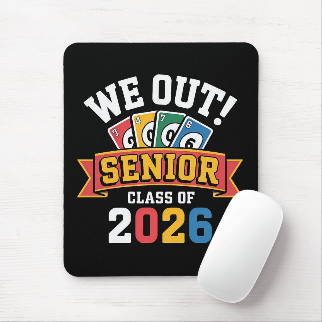 Tapis De Souris Nous sortons de Terminale 2026 (Avec souris)