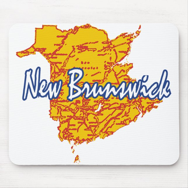 Tapis De Souris Nouveau-Brunswick (Devant)