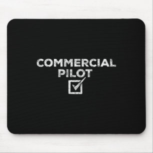 Tapis De Souris Nouveau cadeau à cocher pour pilote commercial