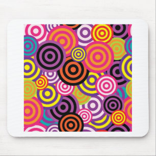 Tapis De Souris Nouveau cercle art Abstrait