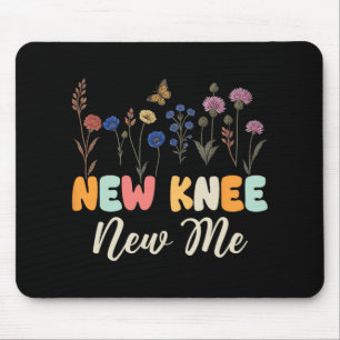Tapis De Souris Nouveau Genou Nouveau Moi Drôle de récupération de