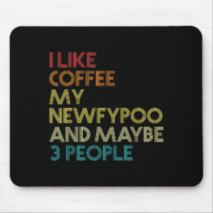 Tapis De Souris Nouveau Propriétaire de Chien Amateur de Café Cita