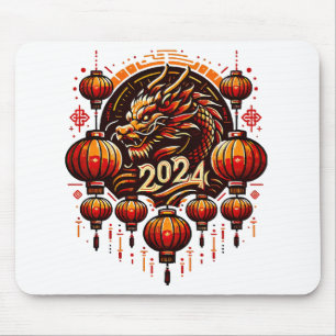 Tapis De Souris nouvel an chinois 2024