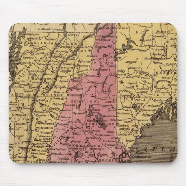 Tapis De Souris Nouvelle-Angleterre 4 (Devant)