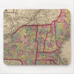 Tapis De Souris Nouvelle-Angleterre et New York