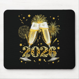 Tapis De Souris Nouvelle Année 2026 Feu d'Artifice Bonne Année Fam